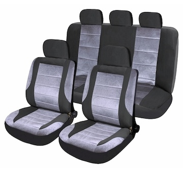 Potahy sedadel sada 9ks DELUXE AIRBAG