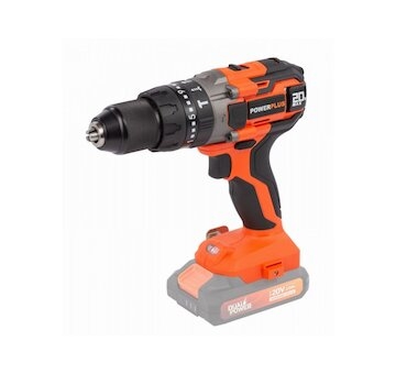 POWDP15200 Aku šroubovák / vrtačka s příklepem 20V (bez AKU) POWERPLUS
