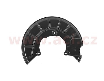 prachový štít předního brzdového kotouče (pro brzdový kotouč 280x22 mm) ORIGINÁL, L