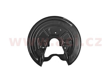 prachový štít zadního brzdového kotouče (pro brzdový kotouč 286x12 mm) ORIGINÁL, L