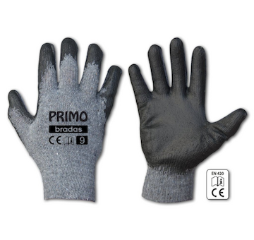 Pracovní rukavice bavlněné PRIMO latex - různé velikosti