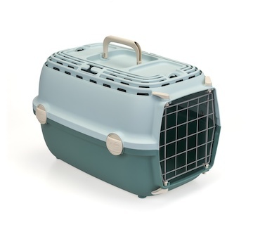 Přepravka Horizon kovová dvířka, arktická modrá