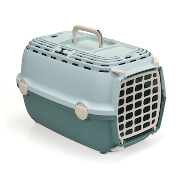 Přepravka Horizon plastová dvířka, arktická modrá