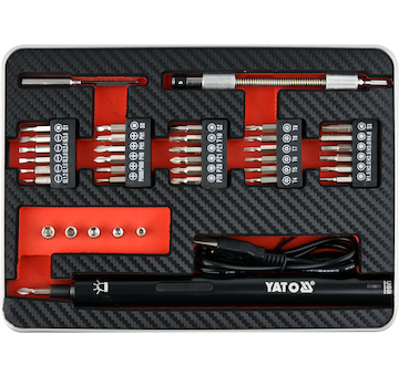 Přesný aku šroubovák 3,6V SET 39PCS