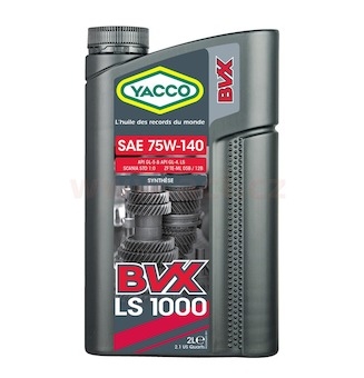 Převodový olej YACCO BVX LS 1000 75W140 2L