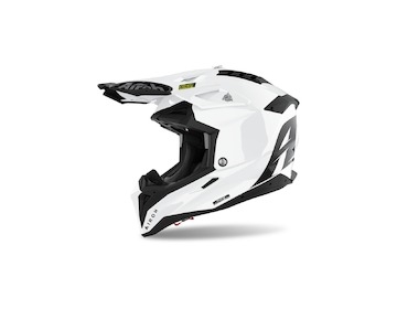 přilba AVIATOR 3.0 Color, AIROH (lesklá bílá, vel. S) 2023
