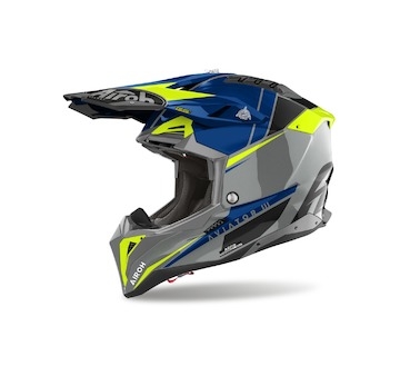 přilba AVIATOR 3.0 Push, AIROH (modrá, vel. XS) 2023