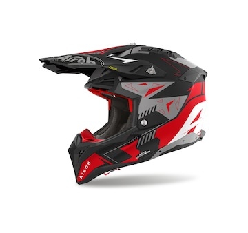 přilba AVIATOR 3.0 Spin, AIROH (červená matná, vel. XL) 2023