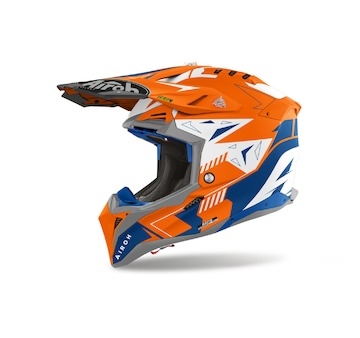 přilba AVIATOR 3.0 Spin, AIROH (neon oranžová matná, vel. 2XL) 2023