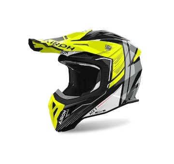 přilba AVIATOR ACE 2 Engine, AIROH (lesklá žlutá, vel. XL) 2024
