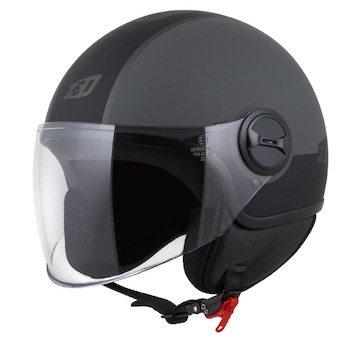 přilba C35, ZED (šedá matná/černá, vel. XL)