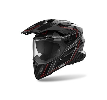 přilba COMMANDER 2 Carbon Stylish, AIROH (lesklá, vel. 2XL) 2025