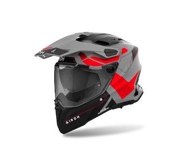 přilba COMMANDER 2 Reveal, AIROH (matná červená fluo, vel. XL) 2024