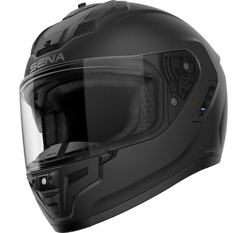 přilba s headsetem Phantom, SENA (lesklá černá, vel. 2XL)