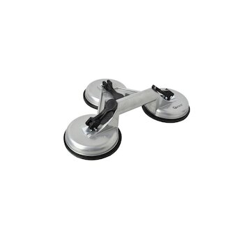 Přísavka na sklo a obklady, hliníková 3x115mm GEKO