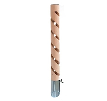 Psí pisoár design 4 dřevěný 40 cm