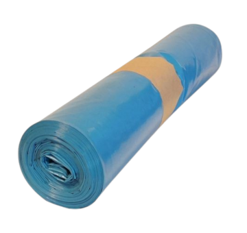 Pytle na odpad 240l, 10ks/role, 80my, 100x120cm, modré