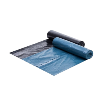 Pytle na odpad LDPE 120l, 25ks/role, 50my, 70x110cm, modré