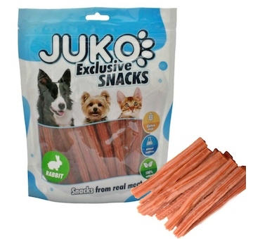 Rabbit Spiral Stick JUKO Snacks 12 cm (250 g)