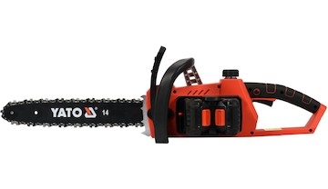 Řetězová pila 14'' AKU 36V=2 X 18V SET