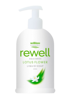Rewell tekuté mýdlo Lotus flower 400ml Welldone