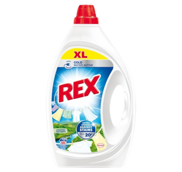 REX prací gel Amazonia Freshness 55PD/2,475L ( na barevné prádlo)
