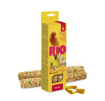 RIO tyčinky pro kanárky s tropickým ovocem 2x40g