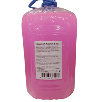 RIVA tekuté mýdlo 5kg soft flower Ibišek a Konvalinka