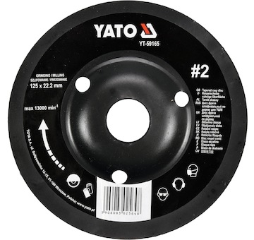 Rotační rašple úhlová 125 mm typ 2