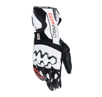 rukavice GP PRO 4, ALPINESTARS (černá/bílá, vel. XL)