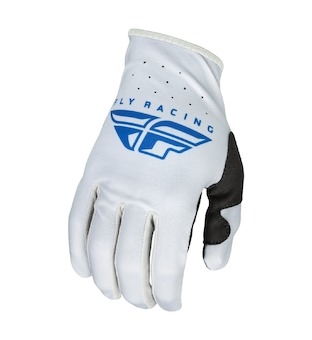 rukavice LITE, FLY RACING - USA 2023 (šedá/modrá, vel. 3XL)
