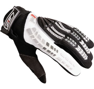 rukavice, PILOT (černá/bílá, vel. XL)