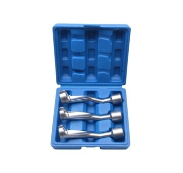 Sada klíčů na matice vstřikovacího vedení, 1/2" 12hranné, 14-19mm, 3ks QS20802 QUATROS