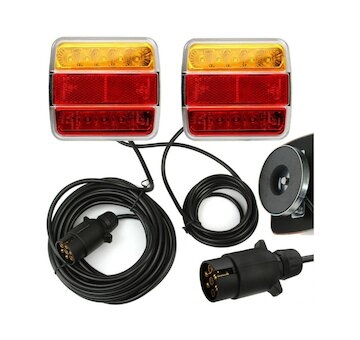 Sada koncových LED světel na magnet MAR-POL