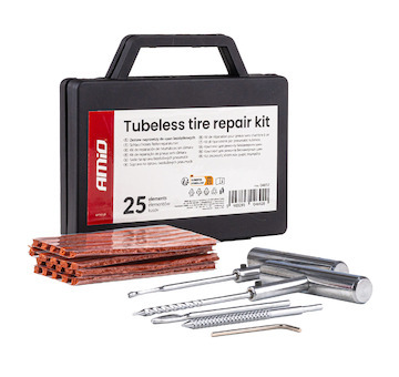 Sada na opravu bezdušových pneumatik 25szt. AMIO-04692