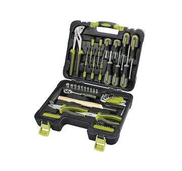 Sada nářadí 57ks, CrV, 1/4