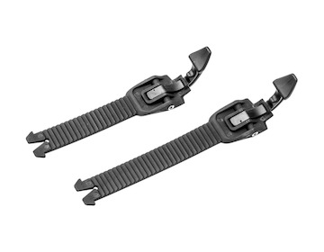 sada pásku přezek pro boty COROZAL/BELIZE, ALPINESTARS (černé, sada 2 ks)