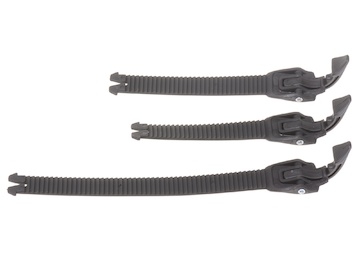 sada přezek pro boty TECH1 a TECH3, ALPINESTARS (černé, sada 3 ks)