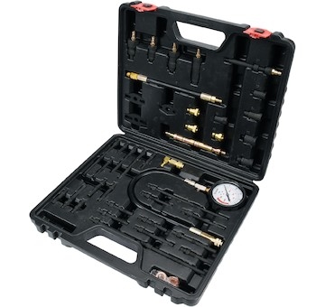 Sada pro měření kompresního tlaku motorů