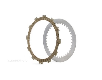 sada spojkových lamel a plechů (STANDARD směs), NEWFREN (9+Y ks)