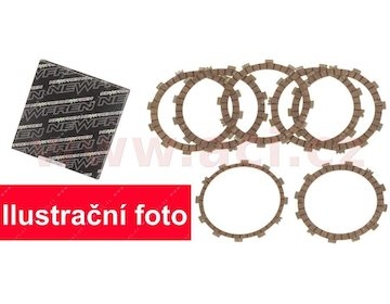 sada spojkových lamel (STANDARD směs) NEWFREN (11 ks)