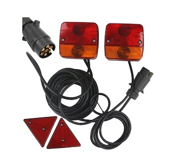 Sada světel pro přívěsný vozík s magnetem MAR-POL