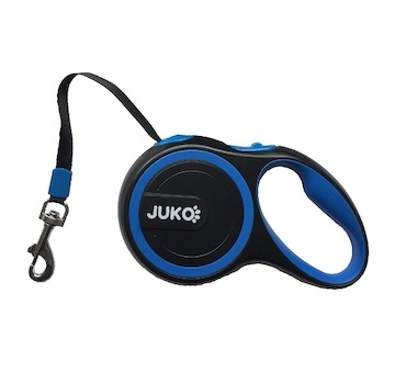 Samonavíjecí vodítko tape modrá M 25 kg 5 m