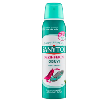 SANYTOL dezinfekce do obuvi 150ml