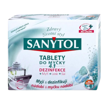 SANYTOL tablety do myčky 4v1 40ks