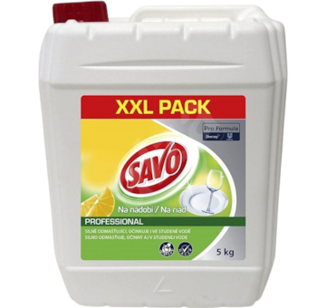 SAVO PROFESSIONAL na nádobí, XXL Pack, Citrusová vůně 5kg