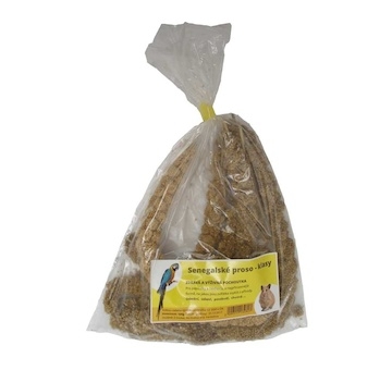 Senegalské proso žluté klasy 200 g 