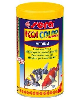 Sera doplňkové krmivo pro Koi - podpora vybarvení ryb Koi Color Medium 1000ml Nature