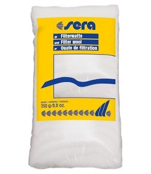Sera filtrační vata bílá Filterwatte 250g