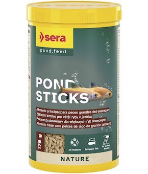 Sera kompletní krmivo pro okrasné ryby v jezírku Sera - Pond Sticks Nature 1000ml